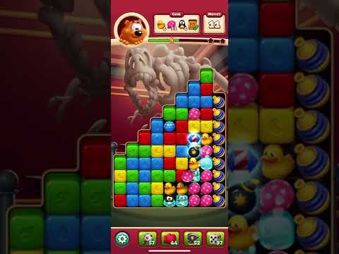 TOON BLAST LEVEL 7037 SATISFACTION ENJOYABLE GAME ( NO BOOSTERS )