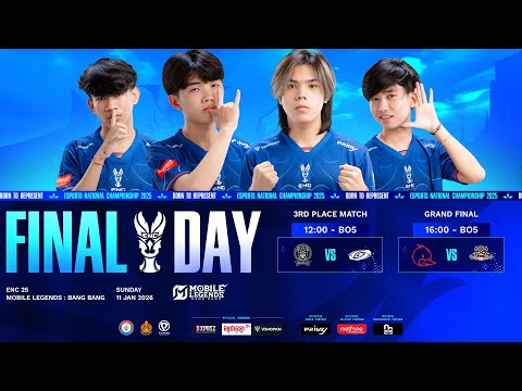 Esports National Championship 2025 | Playoff Day 3 | MLBB