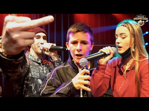 (TEMAZO 🔥) CARLITOS vs KARE vs SANK | BATALLA DE CANCIONES
