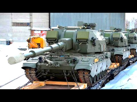 САУ Коалиция-СВ России начали применять на Украине