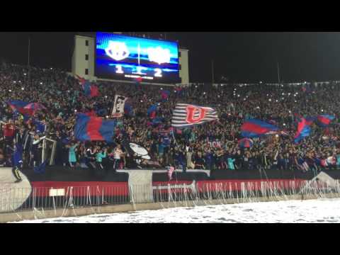 "Los de Abajo "lo mas importante"   celebración gol 1-2 vs Timao 05/2017" Barra: Los de Abajo &bull; Club: Universidad de Chile - La U