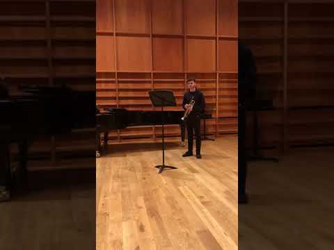 Oskar Böhme Trumpet Concerto - 2nd Movement - Tom Powell - Durham Music Scholarship