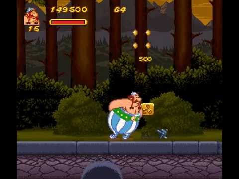 asterix nes game over