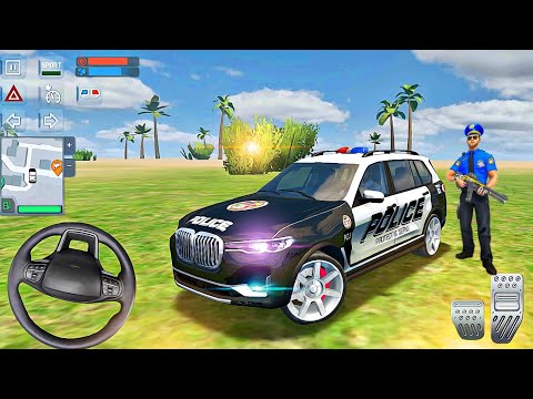 Police Job Simulator 2023 - New Unlock BMW SUV Car 4x4 Police Cop's - Android Gameplay