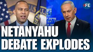 Hakeem Jeffries Shocks Republicans With Netanyahu Arrest Position In Heated Exchange | WORLD NEWS
