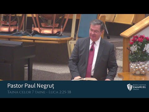 31.12.20 PM | P. Negruț ”Taina celor 7 taine” - Luca 2:25-38