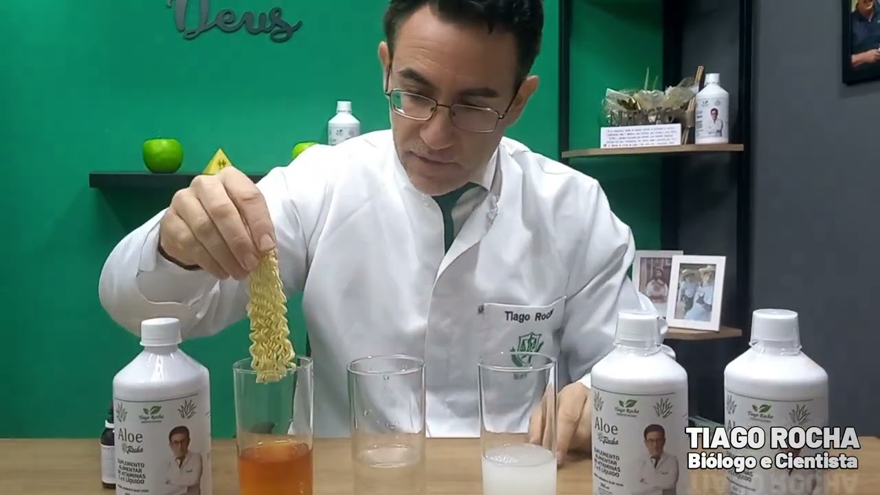 O poder do suco da BABOSA.