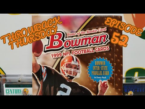 1999 Bowman Football Hobby Box. Throwback Thursday EP 52
