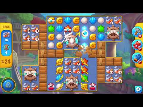 [FISHDOM Walkthrough] Level 6266 Super Hard (Qua màn - Fishdom)