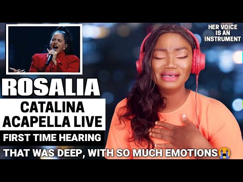 FIRST TIME HEARING ROSALÍA - Catalina - A capella (Live on Austin City Limits) REACTION | EMOTIONAL