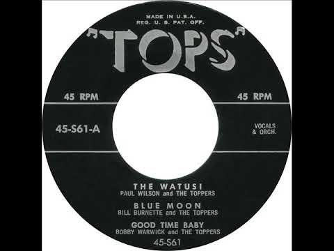 Paul Wilson & The Toppers - The Watusi (Tops 45-S-61) 1960