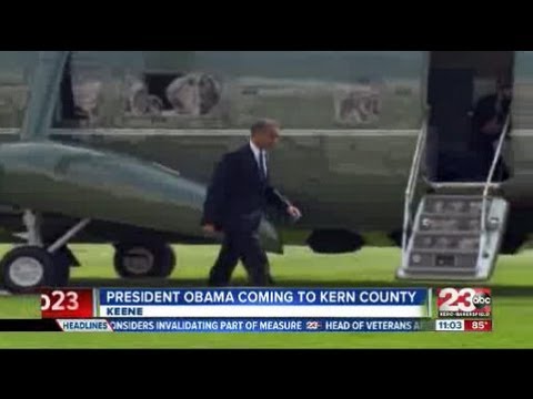 President Obama to visit Keene, California