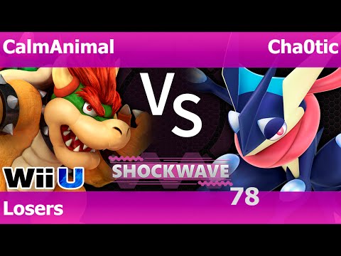SW Plano 78 - CalmAnimal (Bowser) vs Cha0tic (Greninja, Falco) Losers - Smash 4