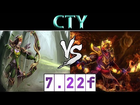 CTY [Windranger] vs [Ember Spirit] ► CN Ranked ► Dota 2 7.22f