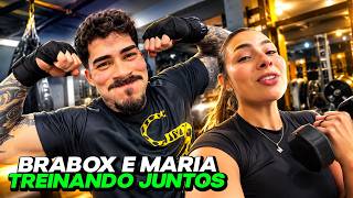 BRABOX E MARIA TREINANDO MUAY THAI JUNTOS! ❤️