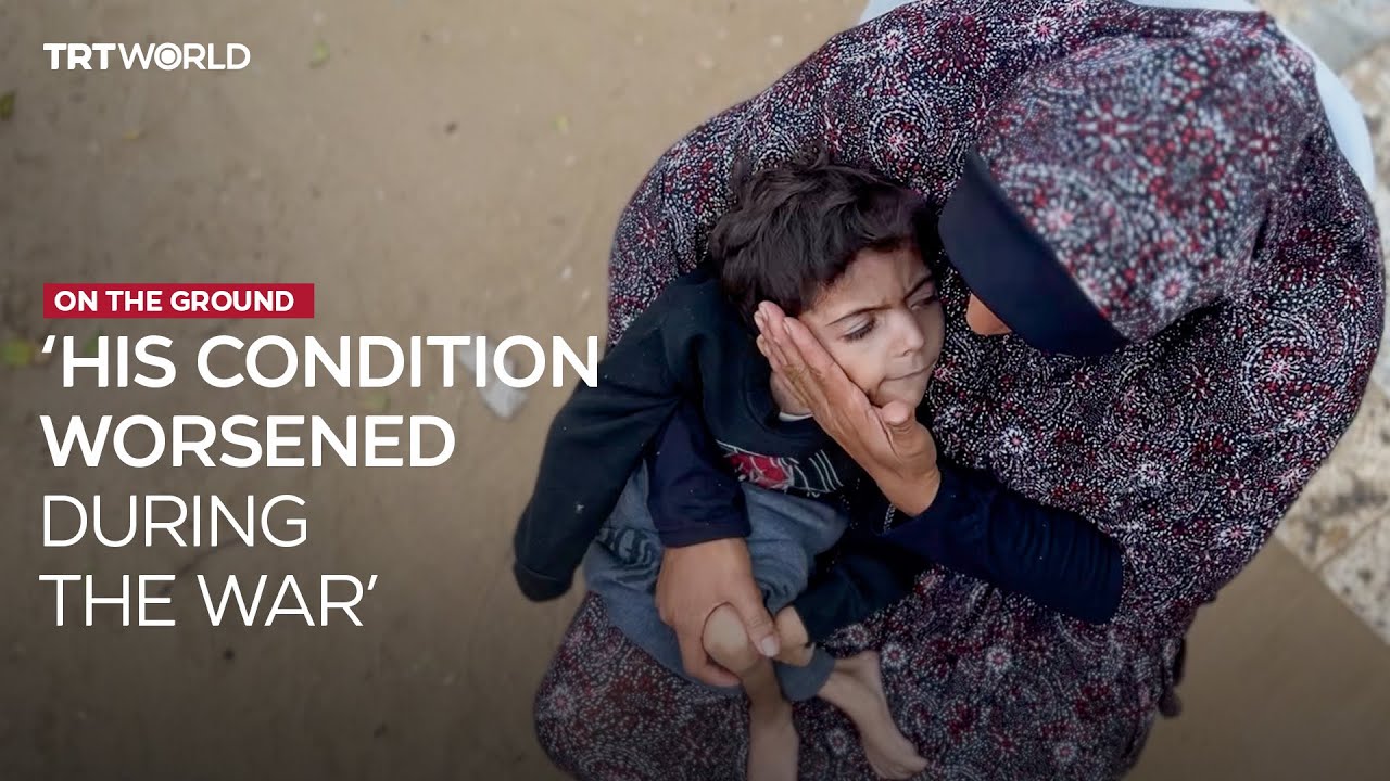 Palestinian child’s cerebral palsy condition worsens amid Gaza war