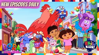 Dora The Explorer | The Backpack Costume Parade | Akili Kids