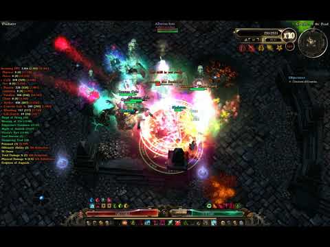 [Grim Dawn 1.1.2.5] 151-170 Crucible, Blightlord+Valguur V2 Vitality Caster Cabalist