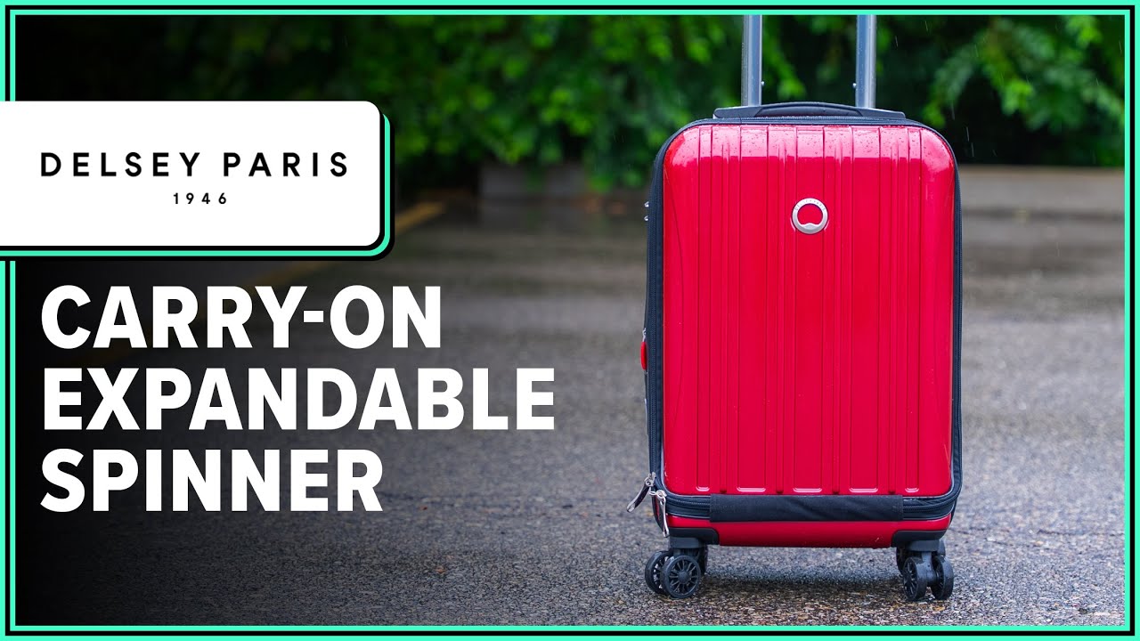 DELSEY Paris Helium Aero Carry-On Expandable Spinner Review (2 Weeks of Use)