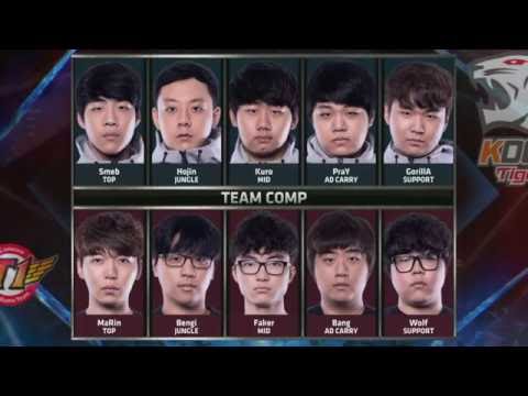 SKT Faker Ryze vs. KOO Season 5 Worlds Winning Game