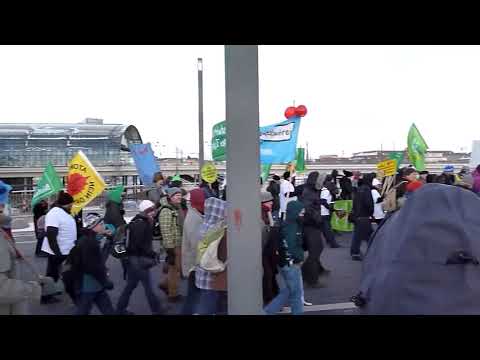 Überblick Demonstration    Wir haben es Satt  Demo am 18 01 2013 in Berlin