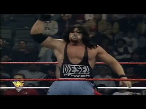 Fake Diesel (Kane) vs Phineas I. Godwinn. December 2, 1996. WWF Raw