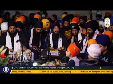 038 Brisbane July 2018 - Saturday Rainsbai - Bhai Jagpal Singh Jee Kanpur - Part 1