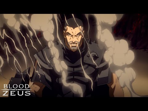 Ares' Rematch Against Hermes and Apollo | Blood of Zeus