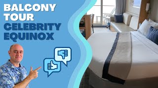 Celebrity Equinox - Veranda Balcony - Stateroom Tour and Cabin Review - Cruise Ship
