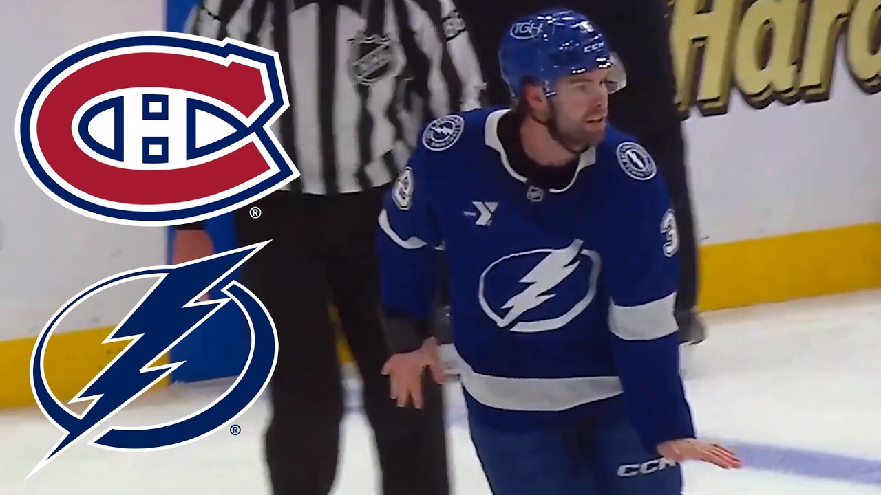 Montreal Canadiens vs Tampa Bay Lightning April 22 26 w/Johnny