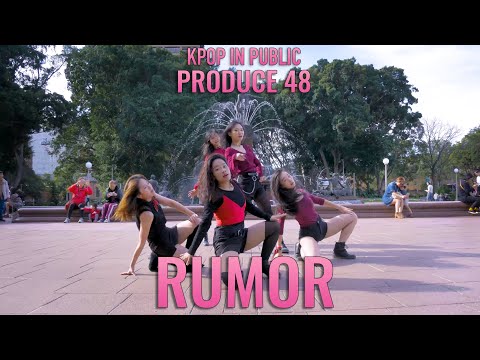 [KPOP IN PUBLIC CHALLENGE] PRODUCE48 (프로듀스 48) - "RUMOR" Dance Cover by MONOCHROME