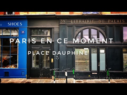 WALK IN PARIS ( PLACE DAUPHINE ) 18/08/2020 PARIS 4K