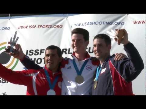Double Trap Men Interview - ISSF Shotgun World Cup 2012, Tucson (USA)