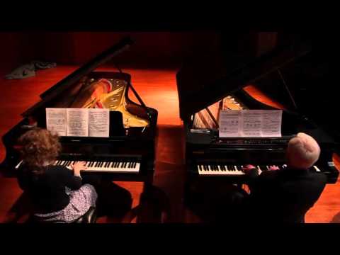 J S  Bach, Bachy Boogie Piano Duet Invention No  14 JazzUpTheInventions com