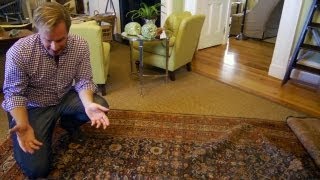 How to Repair an Oriental Rug | At Home With P. Allen Smith