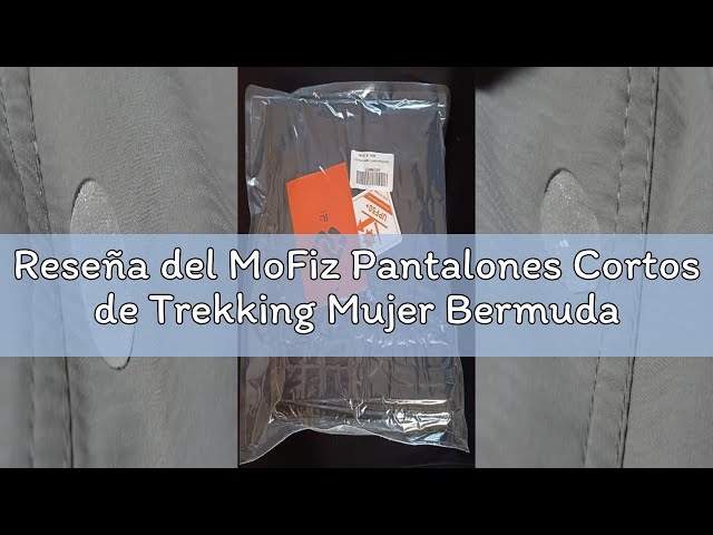Vídeo relacionado con MoFiz Mujer Pantalones Cortos Pijama Suave Modal Verano Shorts con Bolsillos 3 Pack-03 L