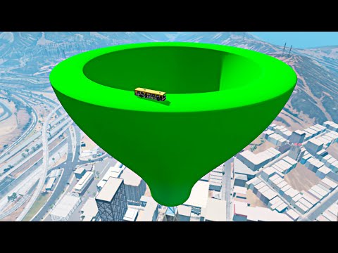 BeamNG Drive - HUGE TOILET CAR JUMPS CRASHES [4K 60FPS]