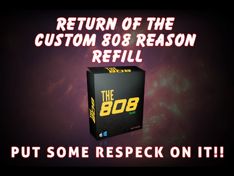 Return Of The Custom 808 Refill | Bitley Fairlight Beatmaking in Propellerhead Reason