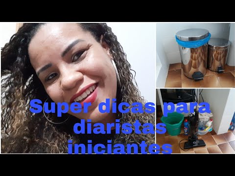 Dicas para diaristas iniciantes na faxina.