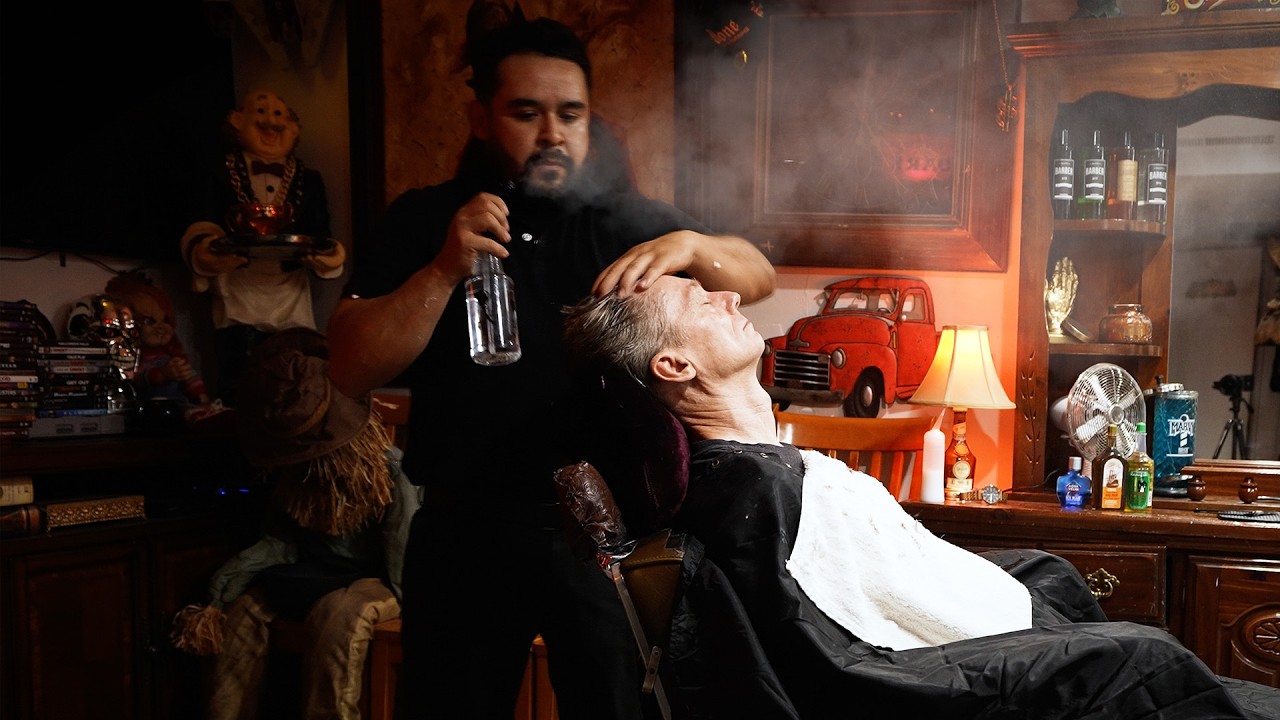 💈 Brace Yourself! We’re Back With America's Most Polite Barber For A Hot Towel Shave In Phoenix