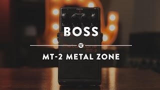 Boss MT-2 Metal Zone Distortion | Reverb Demo Video