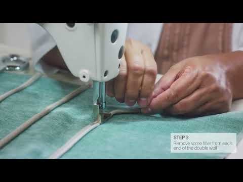 How to Sew Double Welt