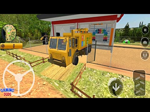 Offroad Garbage Truck Driving & Parking - Levels 1 - 7 | Gameplay Walkthrough | Android Gameplay HD