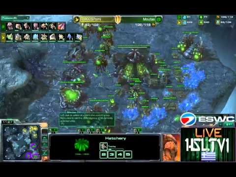 ESWC World Finals 2011 - Moutas (Z) vs RoXKISPomi (P) Game 1