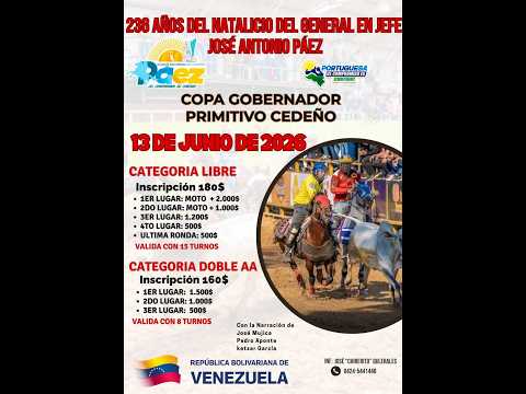 GRAN CAMPEONATO DE TOROS COLEADOS 🐎🐂 / COPA PRIMITIVO CEDEÑO 🏆 / CAT. LIBRE