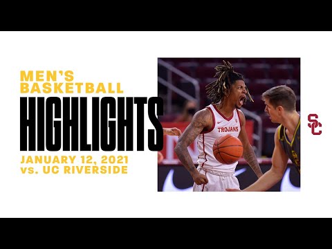 Men's Basketball: USC 67, UC Riverside 62 - Highlights 1/12/21