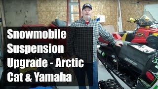 The missing link. Snowmobile suspension Upgrade.Arctic Cat, Yamaha, Slide action