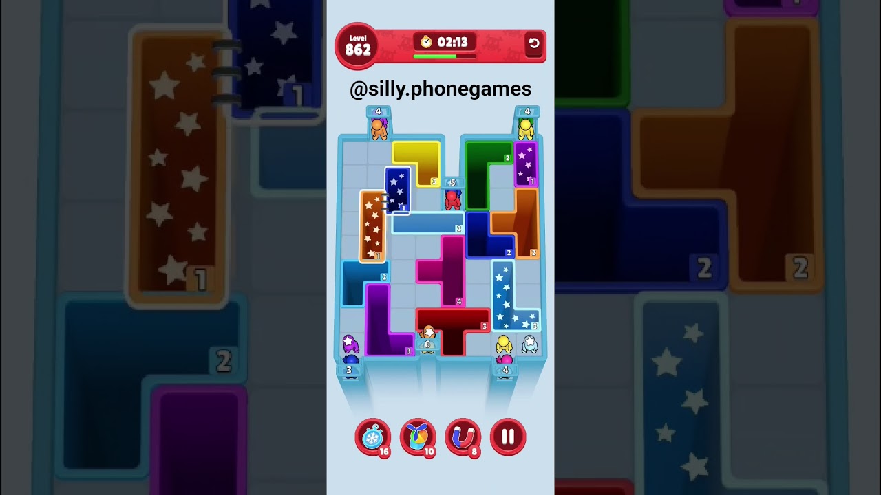 Drop Away Level 862 Walkthrough Solution