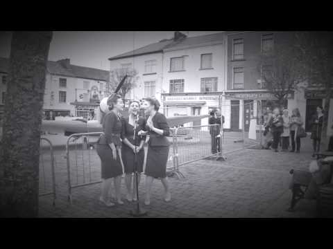 The Bombshell Belles sing at the "Listowel Military Tattoo 2016".