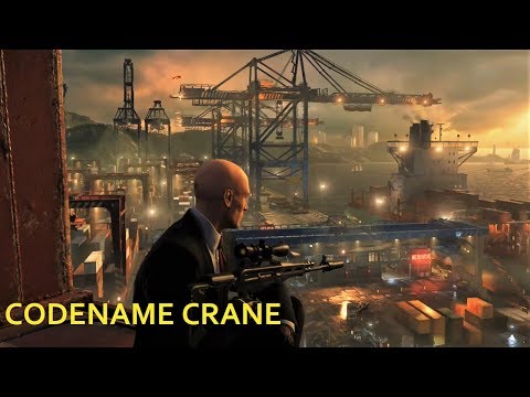 Hitman 2 - Hantu Port - Codename Crane - Redacted Challenge (Feat) - Sniper Assassin